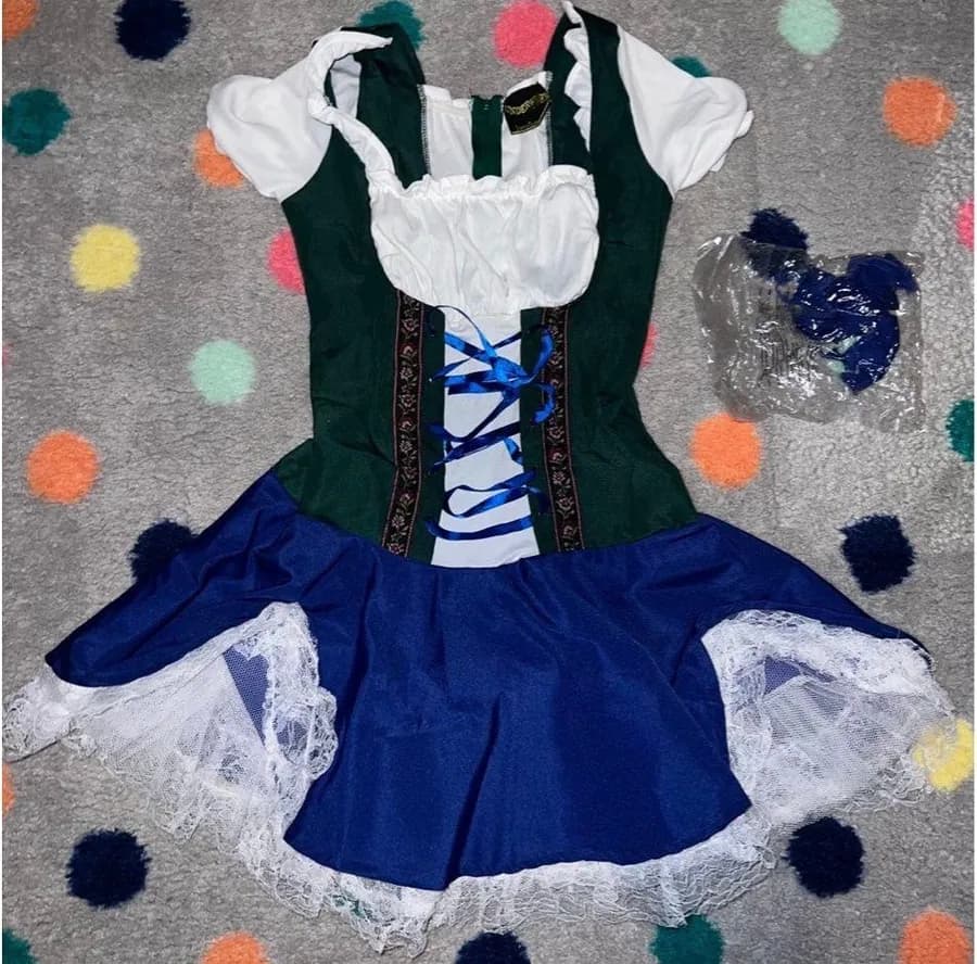 Vintage Oktoberfest Dress Costume