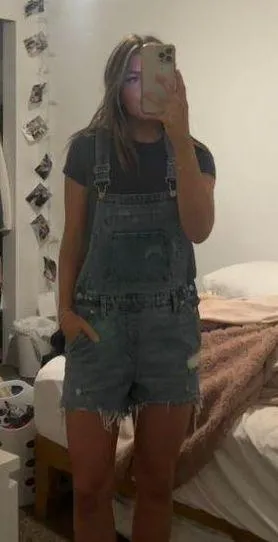 overall shorts