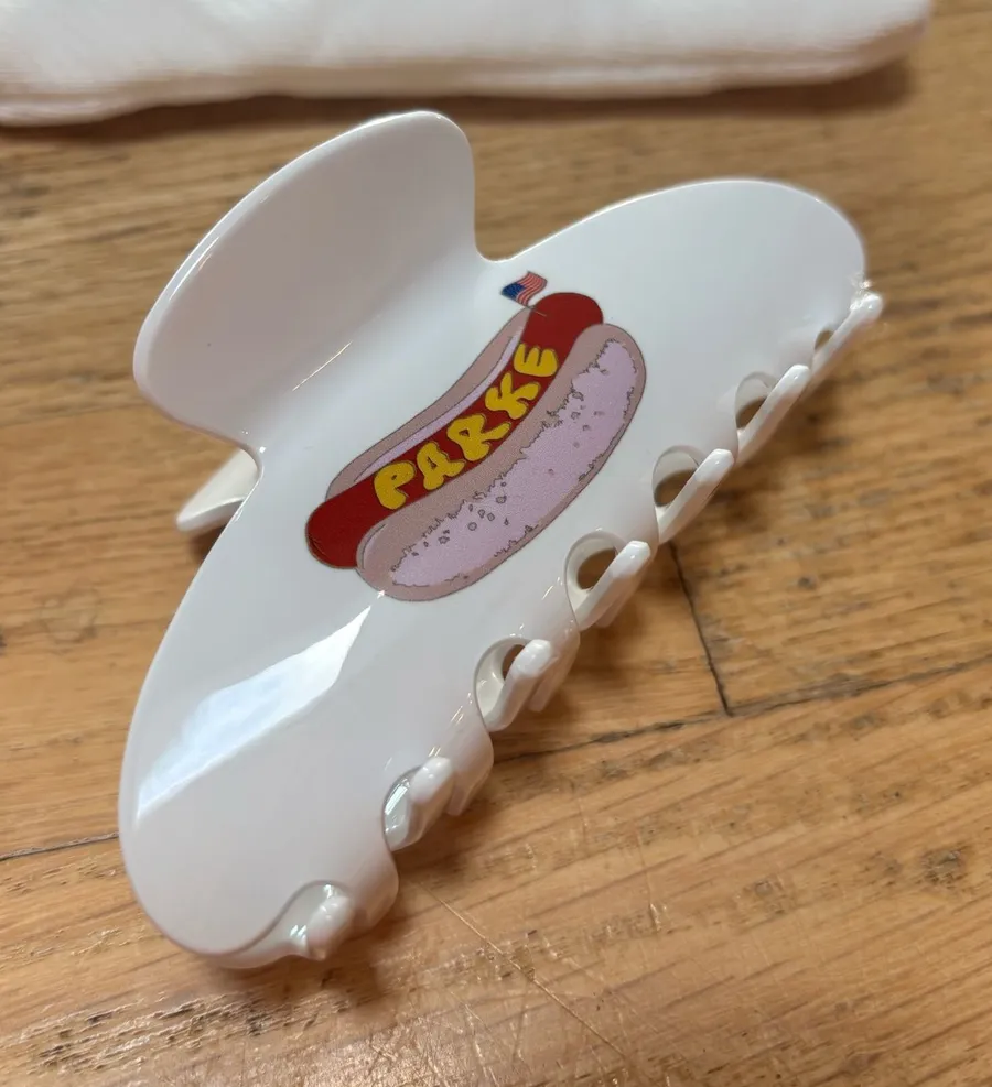 Parke Hot Dog Claw Clip