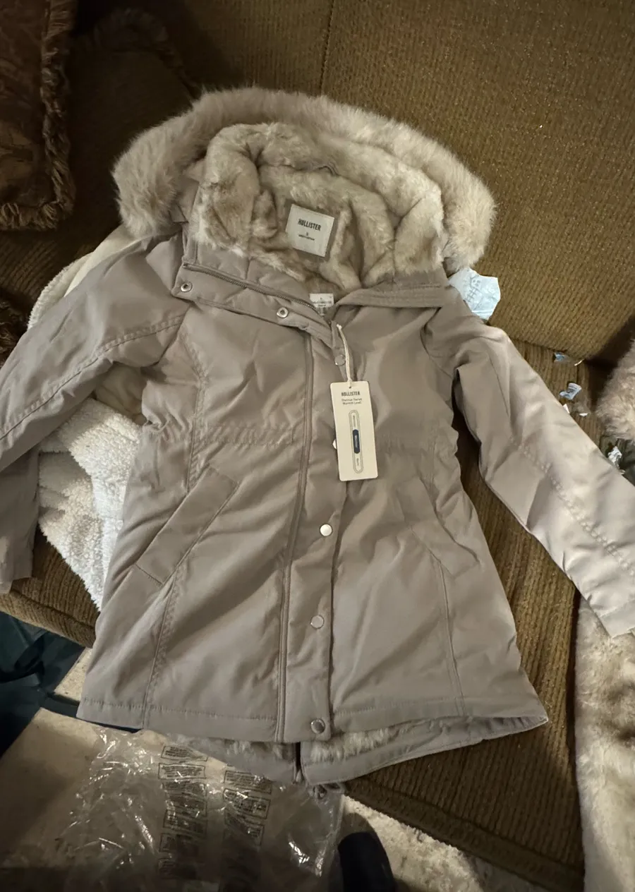 Hollister Parka Faux Fur S