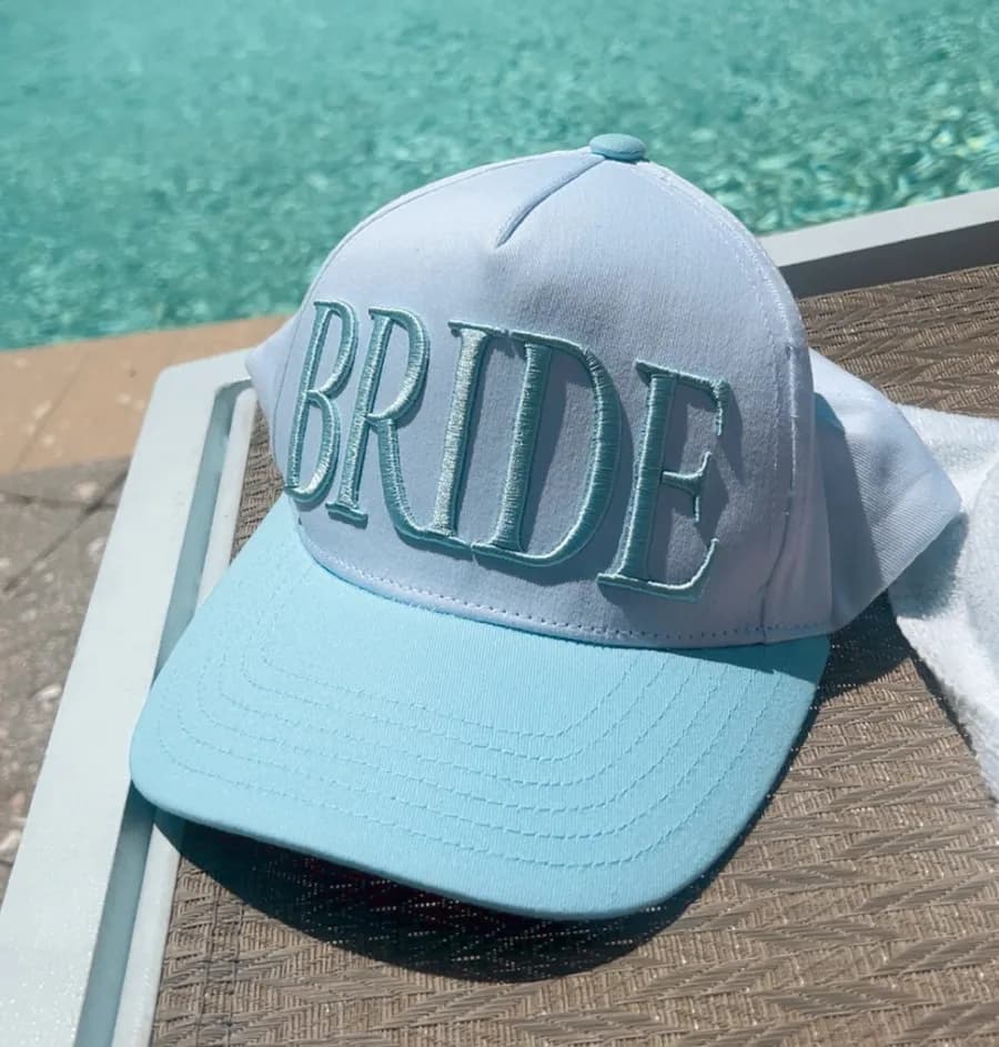 Bride hat