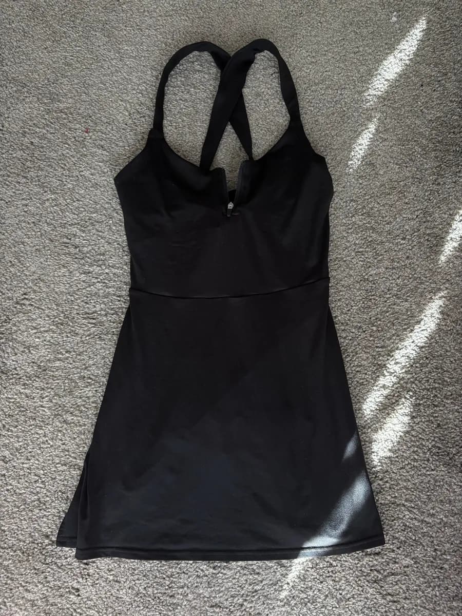 Black Alo soft showcase dress