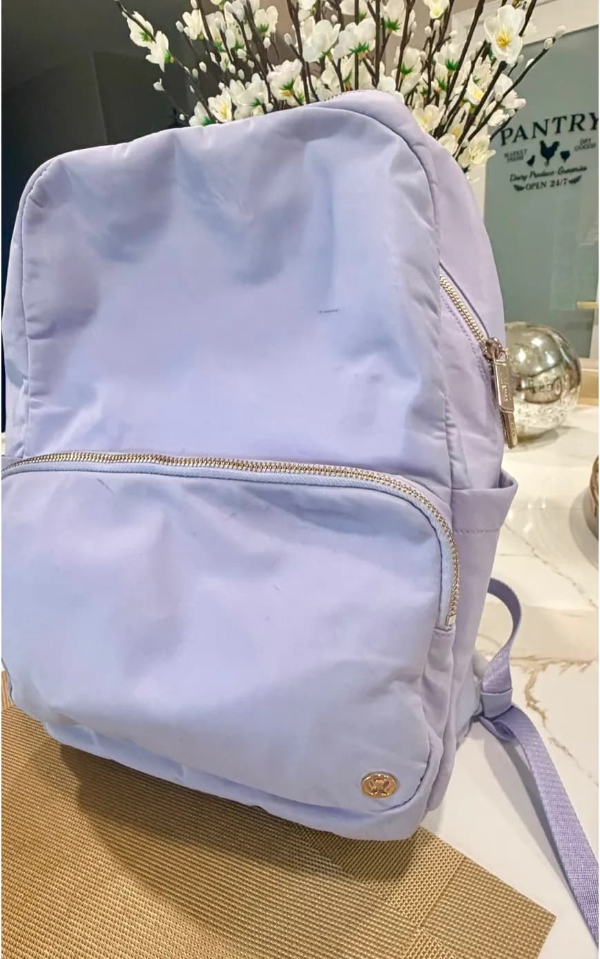 Lululemon Lavender Backpack