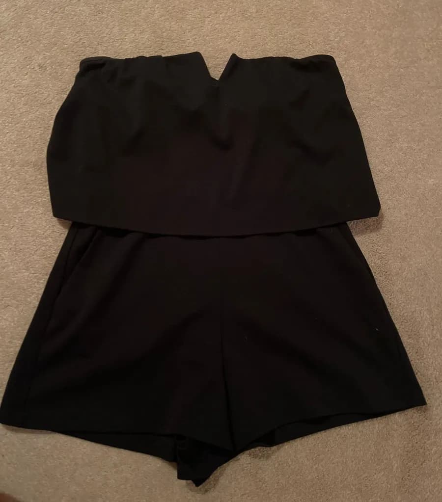 Strapless Romper