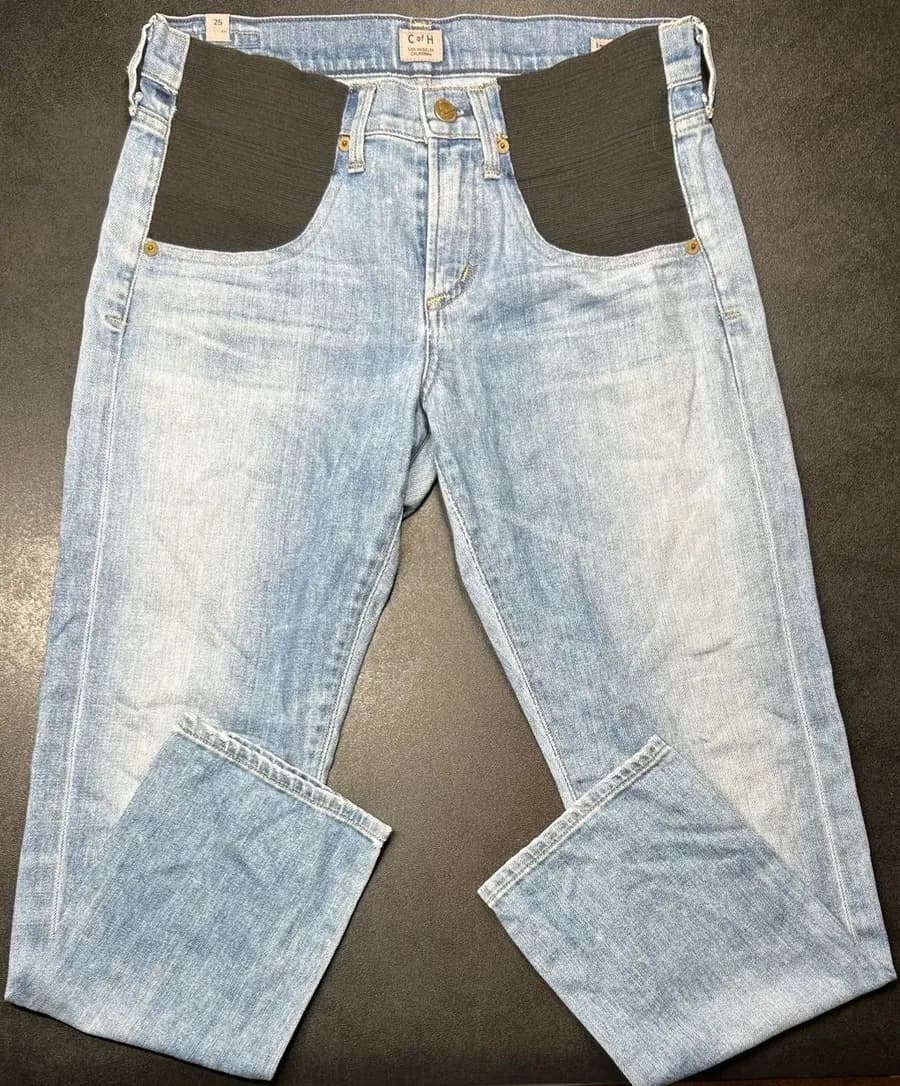 Citizens Of Humanity Size 25 Emerson Slim Boyfriend Maternity Jeans