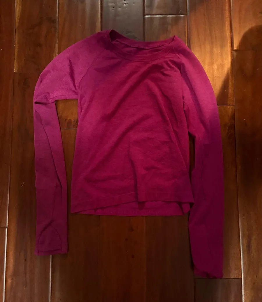 Lululemon Swiftly Long Sleeve Tech