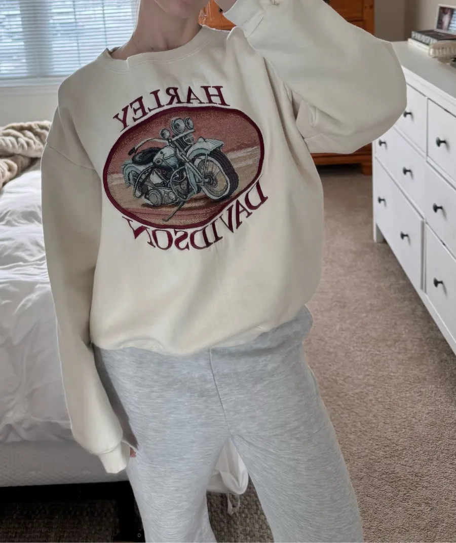 Vintage Harley Davidson crewneck