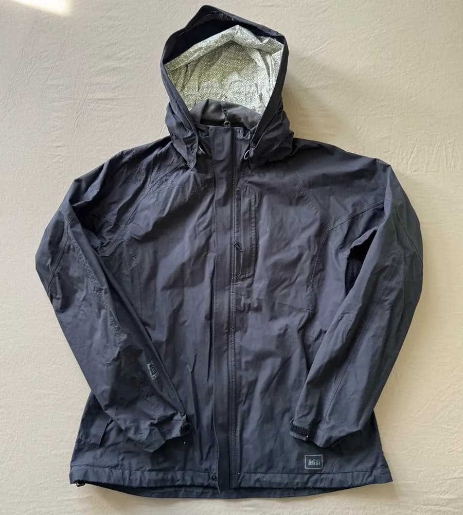 REI Co-Op Waterproof Windbreaker Elements Jacket