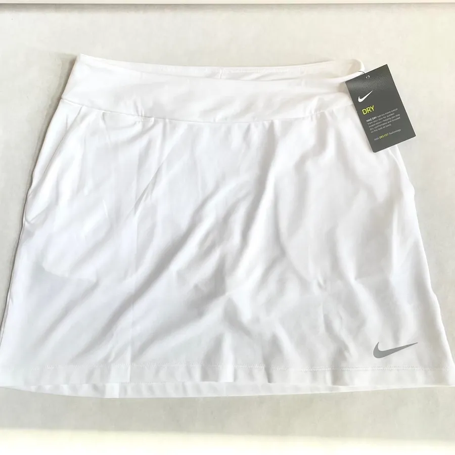 White Golf Skirt
