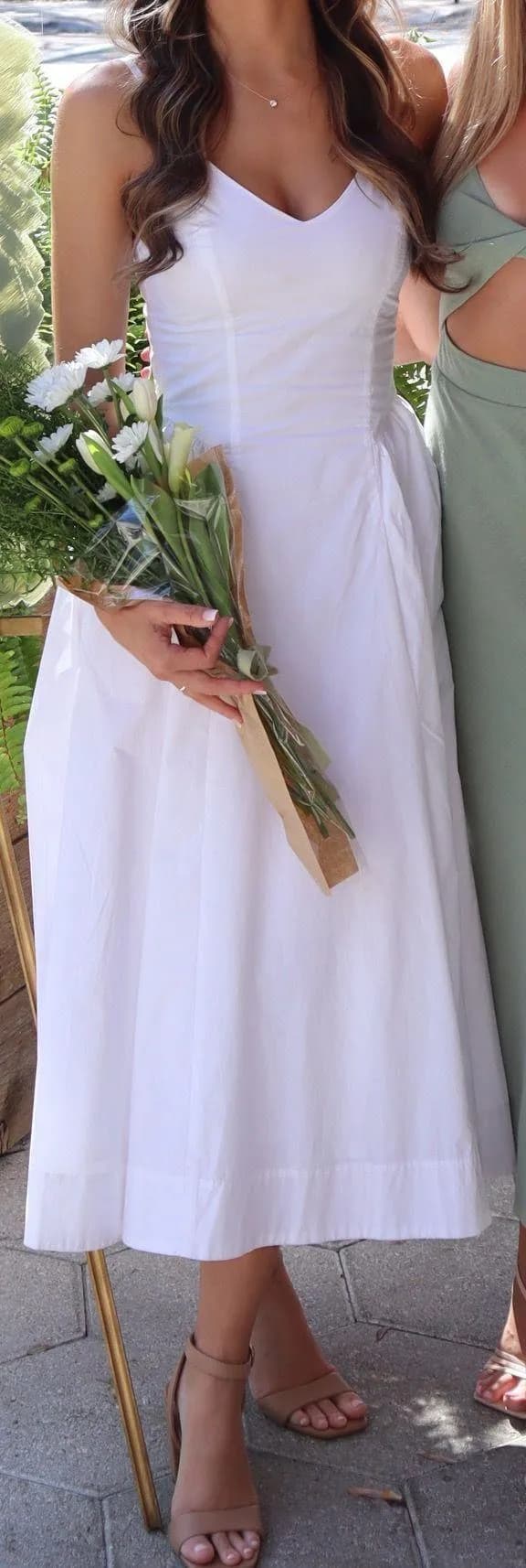 Aritzia Technique Poplin Dress