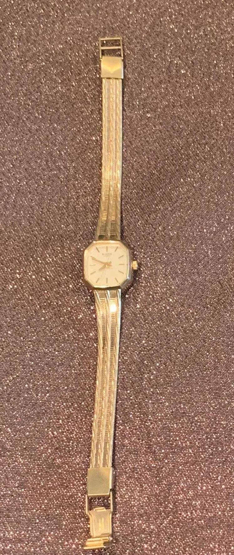 97A70 Gold-Tone Stainless Steel Watch