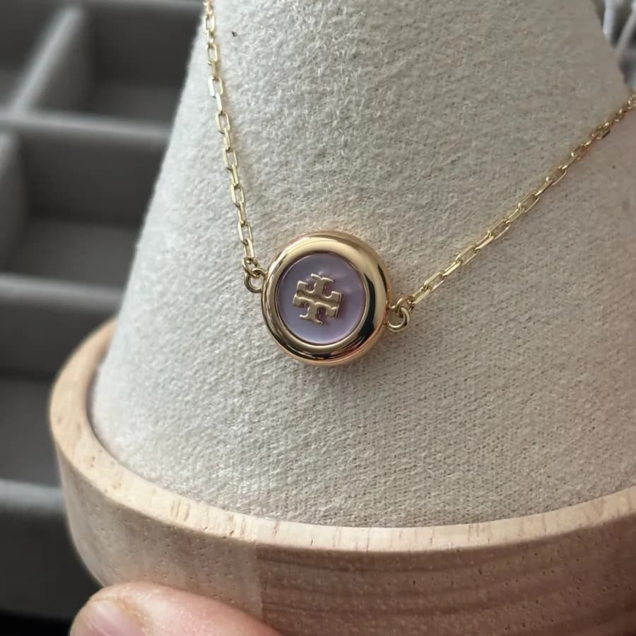 NWT Tory Burch Gold Charm Bracelet