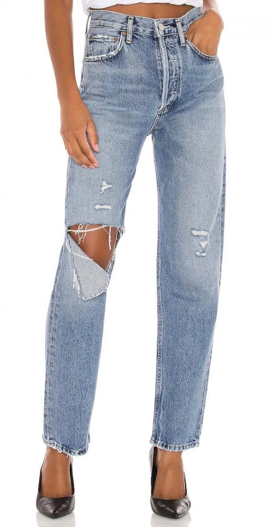 high Rise Pinch Jeans