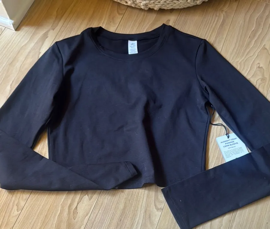 Alosoft Crop Finesse Long Sleeve