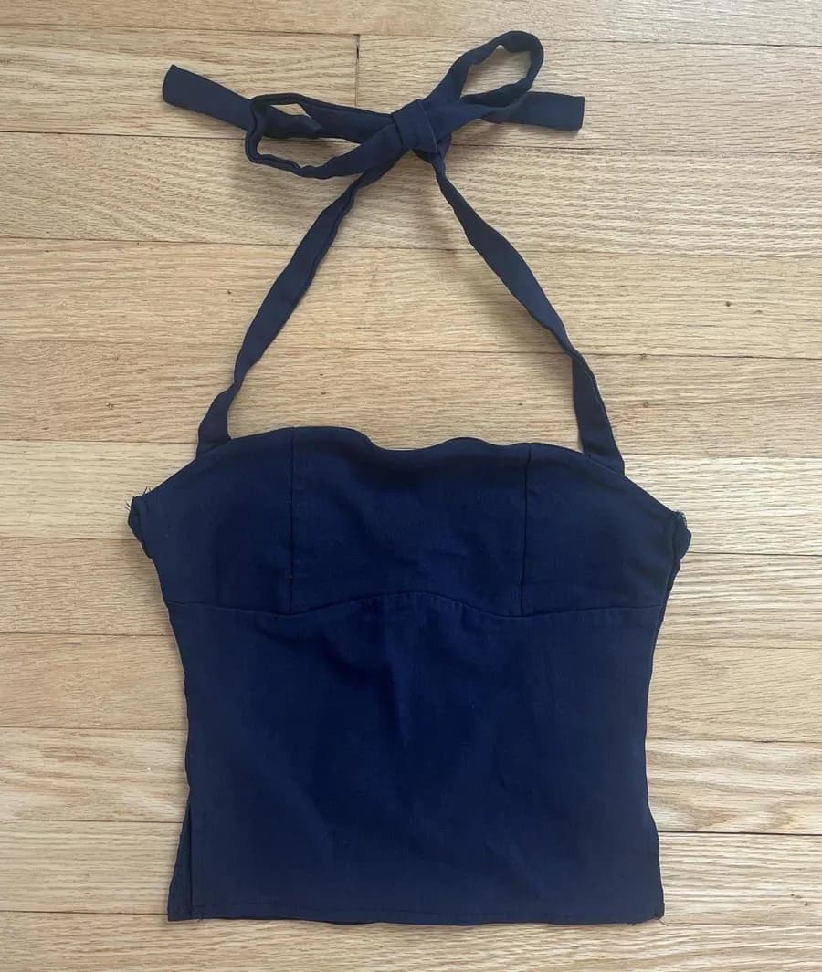 Edikted navy corset